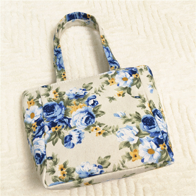 Sac À Imprimé Floral Vintage