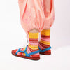 Chaussettes À Rayures Colorées