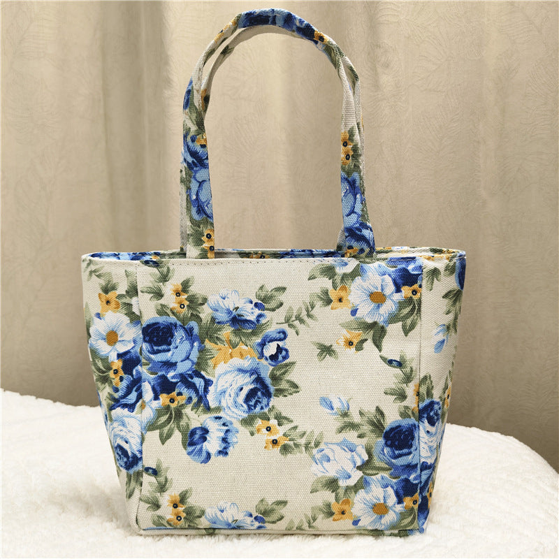 Sac À Imprimé Floral Vintage