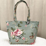 Sac À Imprimé Floral Vintage