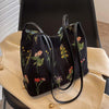 Sac Vintage Brodé De Fleurs