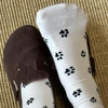 Chaussettes À Imprimé Pattes De Chat