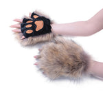 Gants Chauds En Peluche