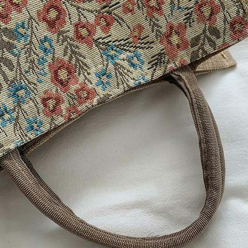 Sac Fleuri Vintage