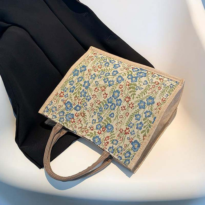 Sac Fleuri Vintage