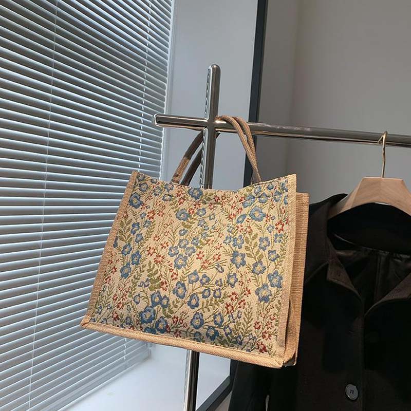 Sac Fleuri Vintage