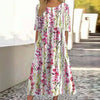 Robe Décontractée À Imprimé Floral