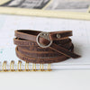 Bracelet En Cuir Vintage