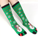 Chaussettes Cinq Orteils De Noël