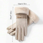 Gants Chauds En Peluche