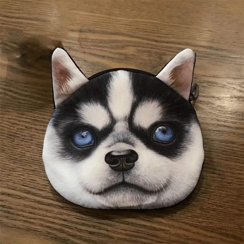 Porte-monnaie Chala Schnauzer - Cadeau idéal pour les amateurs de schnauzer, Marron/noir/gris/bleu sarcelle Porte-monnaie Chala Schnauzer - Cadeau idéal pour les amateurs de schnauzer, Marron/noir/gris/bleu sarcelle