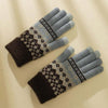 Gants Chauds Ethniques Vintage