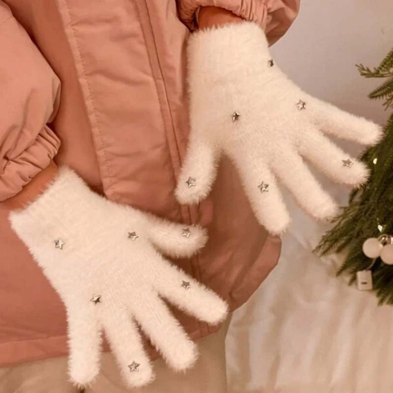 Gants Chauds En Peluche