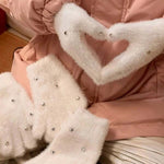 Gants Chauds En Peluche