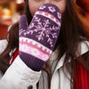 Gants Chauds Flocon De Neige