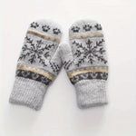 Gants Chauds Flocon De Neige