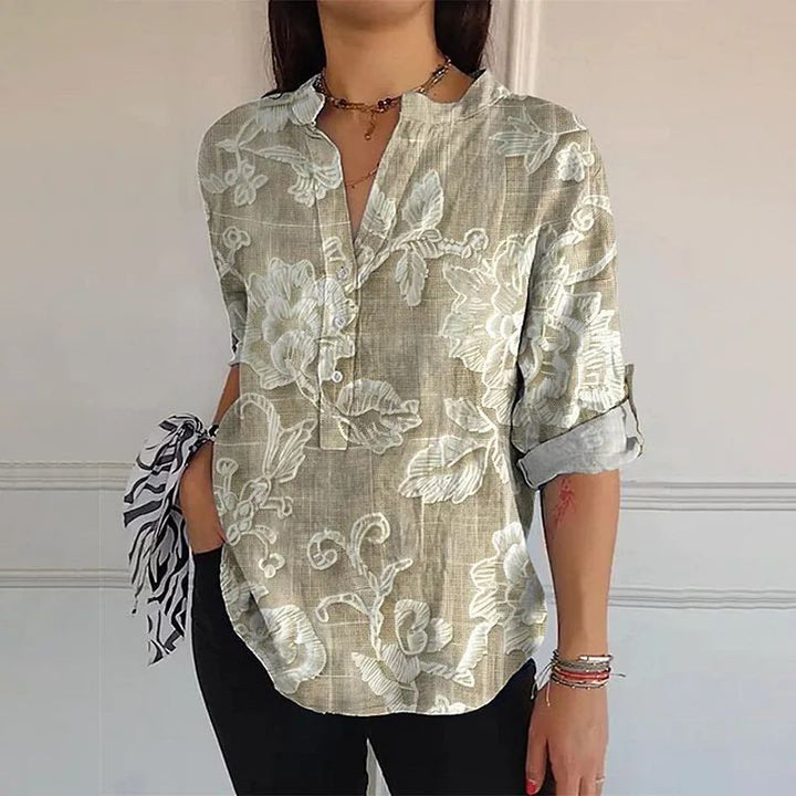 T-Shirt Coloré À Imprimé Floral