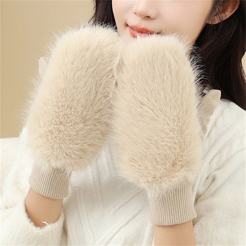 Gants Chauds En Peluche