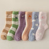 Chaussettes Chaudes En Peluche