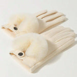 Gants Chauds En Peluche