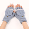 Gants Chauds De Couleur Unie