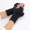 Gants Chauds De Couleur Unie