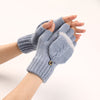 Gants Chauds De Couleur Unie