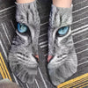 Chaussettes Créatives À Imprimé Chat