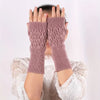 Gants Chauds De Couleur Unie