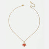 Collier Pendentif Feuille D'Érable