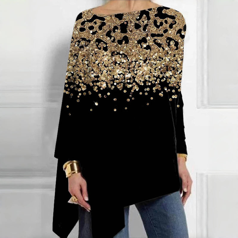 Blouse Élégante Irrégulière