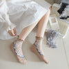 Chaussettes Fleuries Respirantes