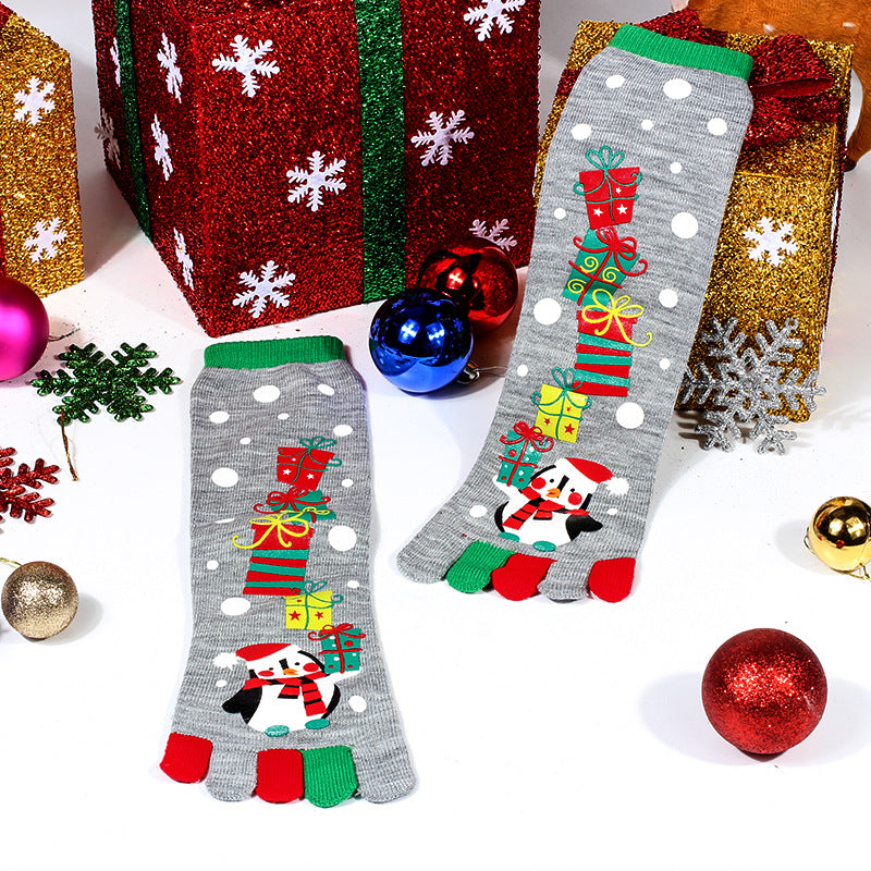 Chaussettes Cinq Orteils De Noël