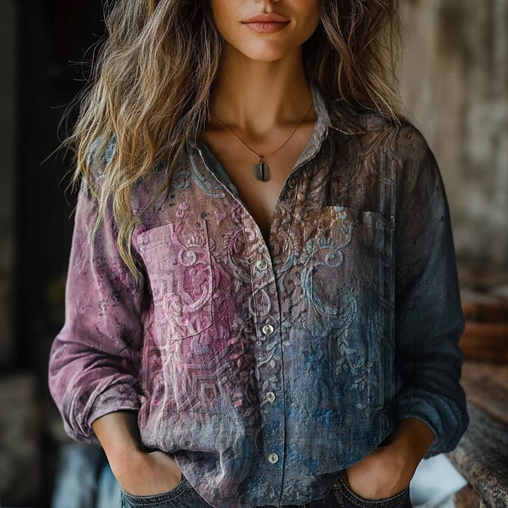 Cardigan À Imprimé Marguerite
