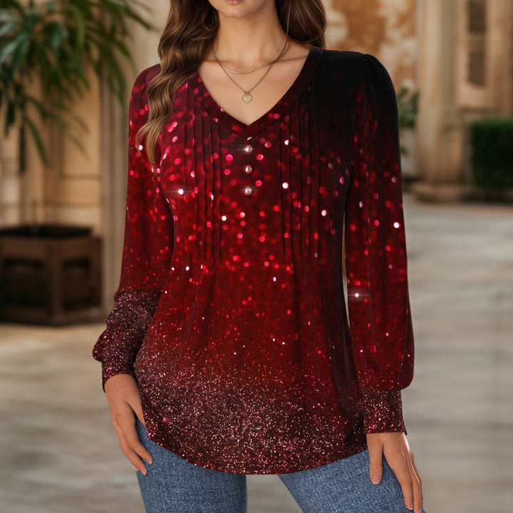 Pull Décontracté De Couleur Contrastée