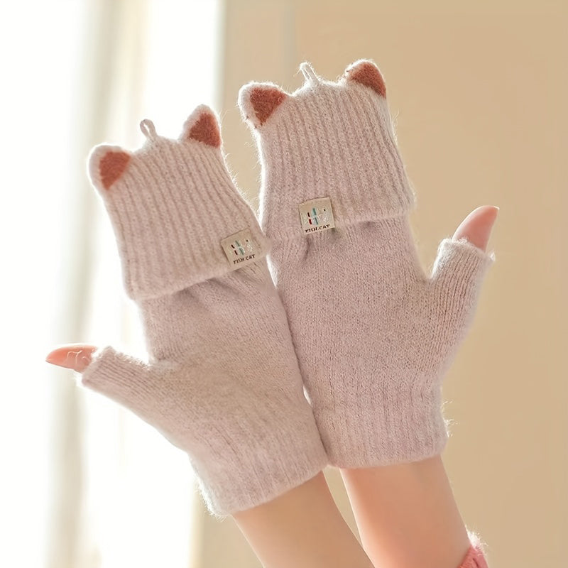 Gants Chauds De Dessin Animé