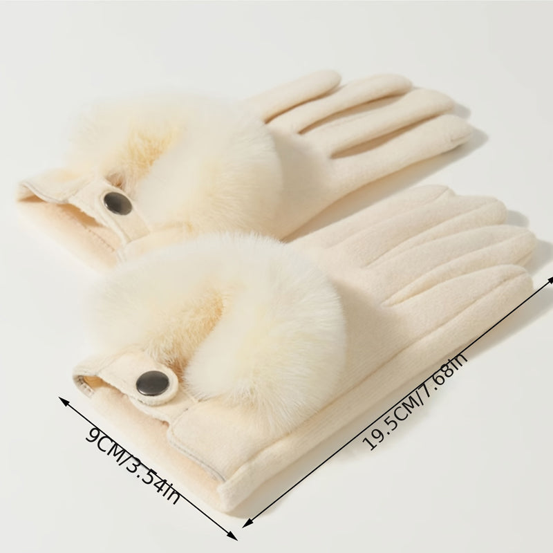 Gants Chauds En Peluche