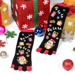 Chaussettes Cinq Orteils De Noël