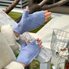 Gants Chauds De Couleur Unie