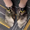 Chaussettes Créatives À Imprimé Chat
