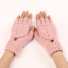 Gants Chauds De Couleur Unie