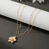 Collier Pendentif Fleur
