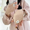 Gants Chauds De Couleur Unie