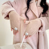 Gants Chauds De Couleur Unie
