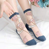 Chaussettes Fleuries Respirantes