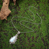 Collier Pendentif Goutte D'Eau Vintage