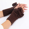 Gants Chauds De Couleur Unie