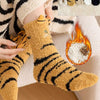 Chaussettes Chaudes De Dessin Animé