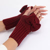 Gants Chauds De Couleur Unie