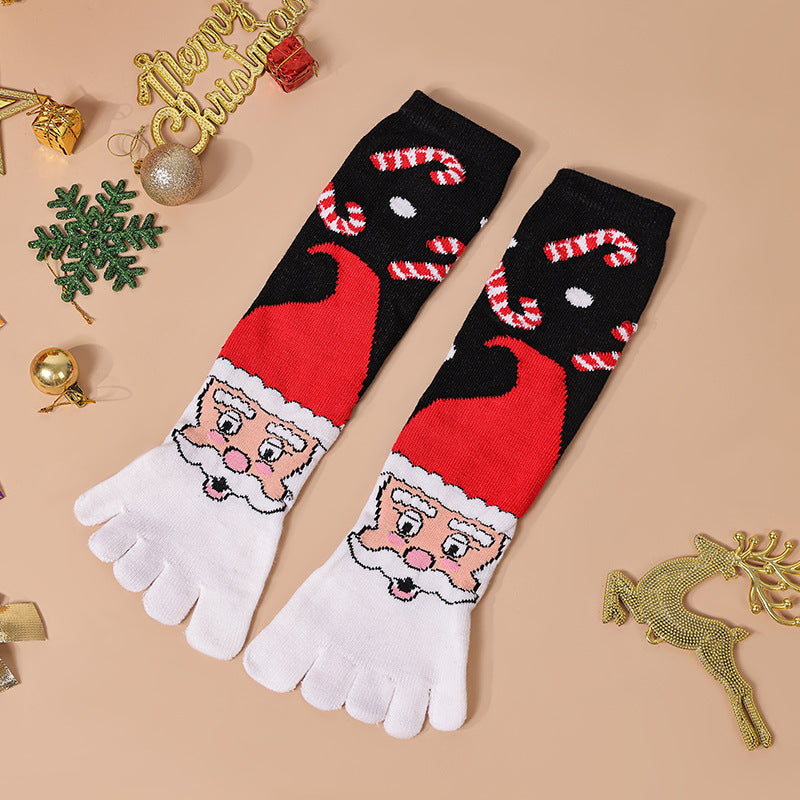 Chaussettes Cinq Orteils De Noël